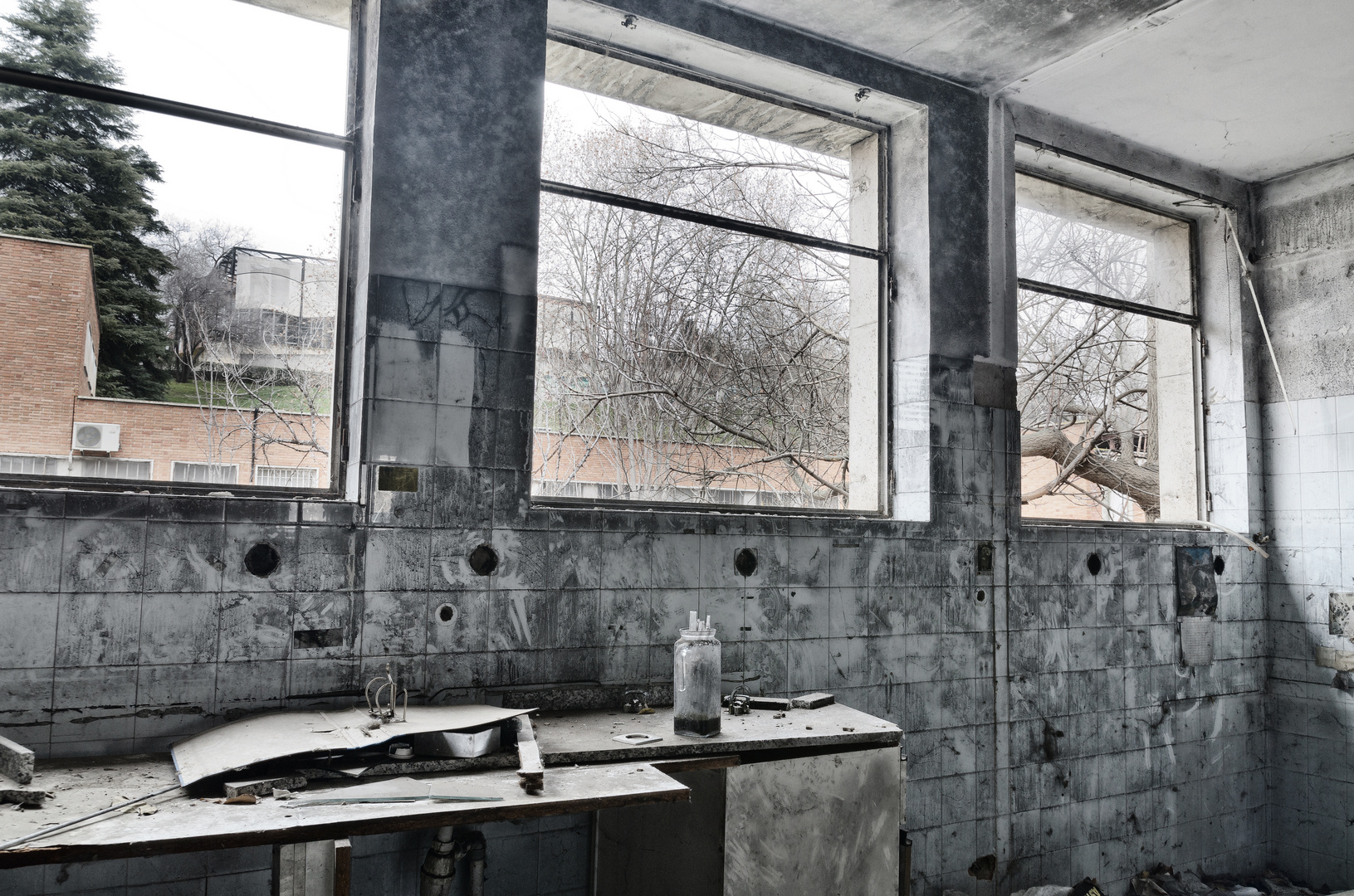 Laboratorio abandonado