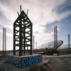 Laboratorio de Energía Solar Termoeléctrica abandonado