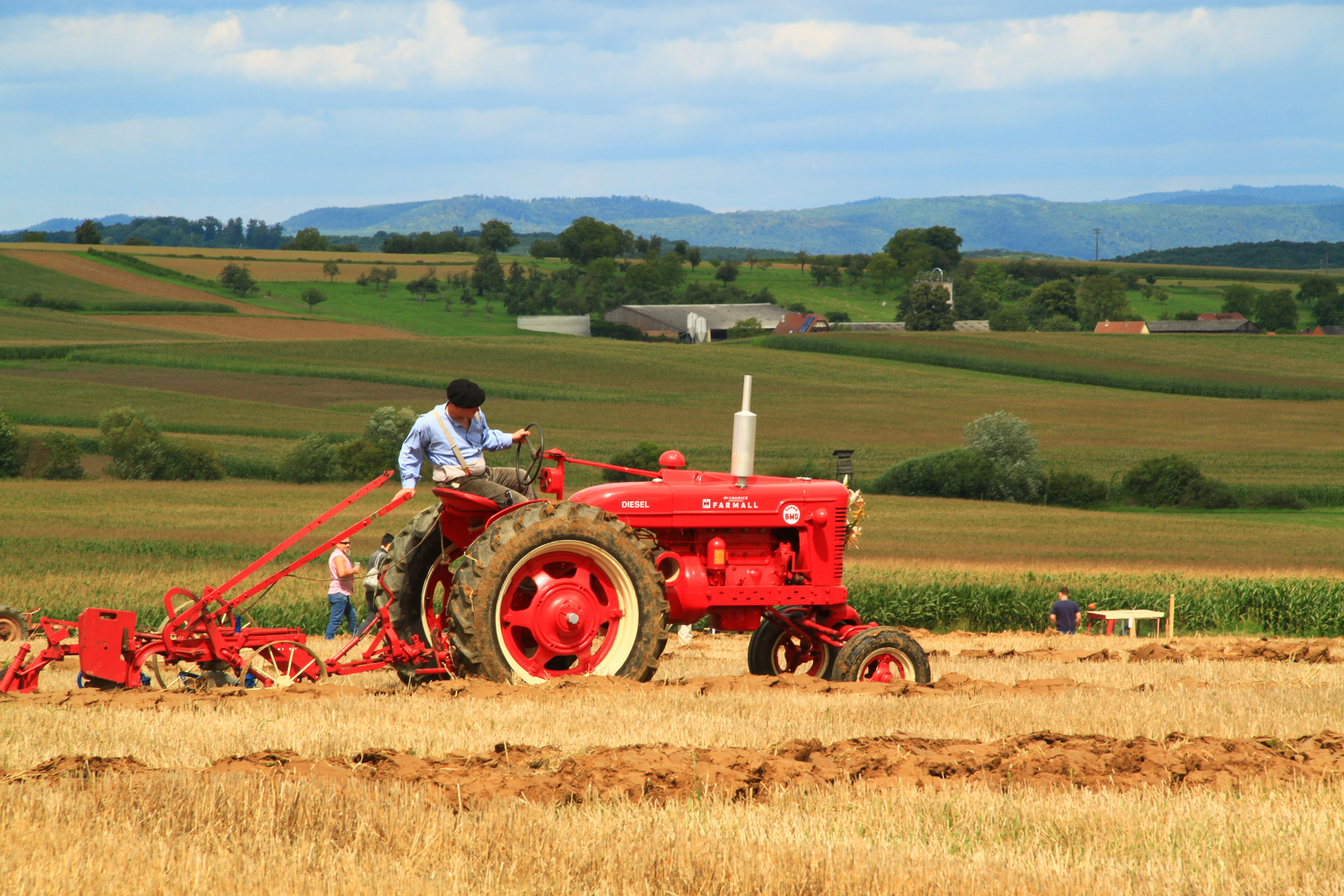 labour à l'ancienne