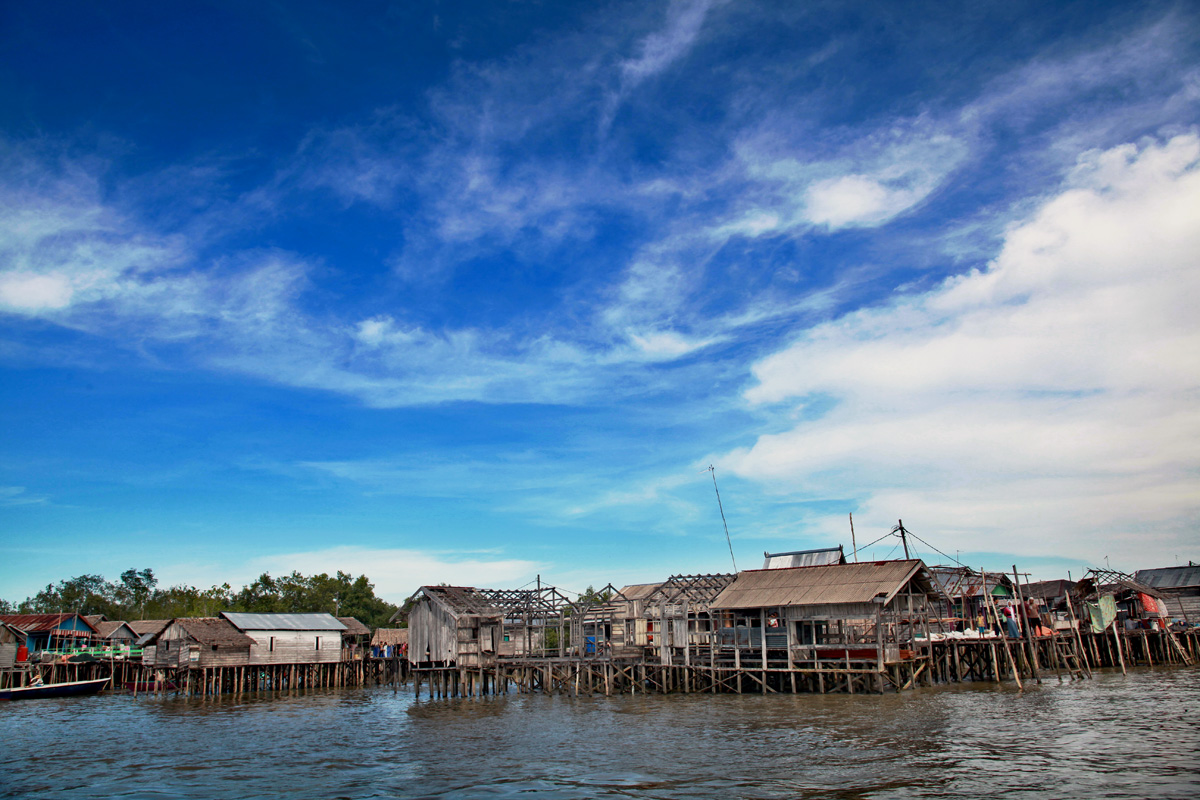 LabuanKallo Village Kalimantan Timur Indonesia