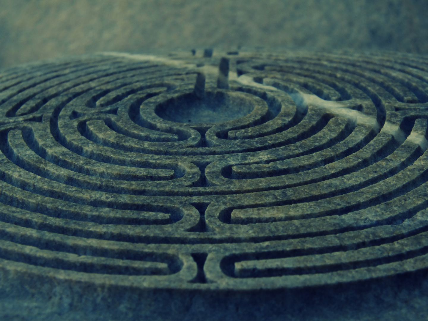 Labyrinth Foto & Bild | stillleben, figuren und miniaturen, stein