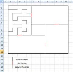 Labyrinth Zeichnung