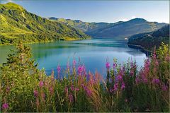 lac artificiel de roselend