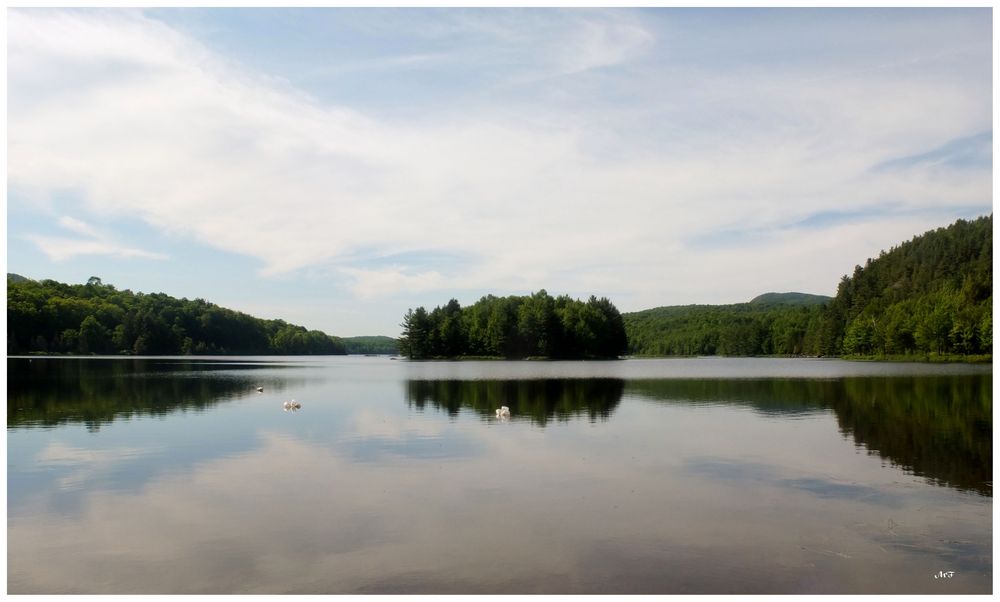 Lac au soleil