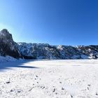 lac blanc en hiver