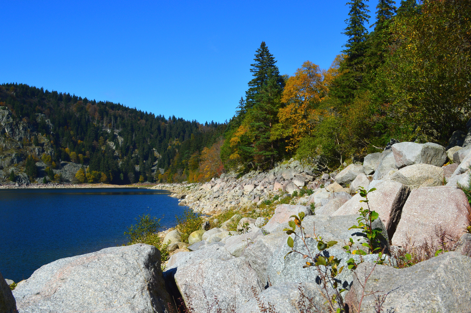 Lac Blanc in Frankreich