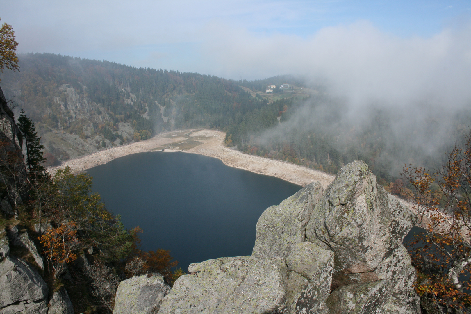 lac blanc paysage