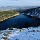 Lac blanc vu d'en haut