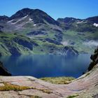 Lac bleu Pyrenäen