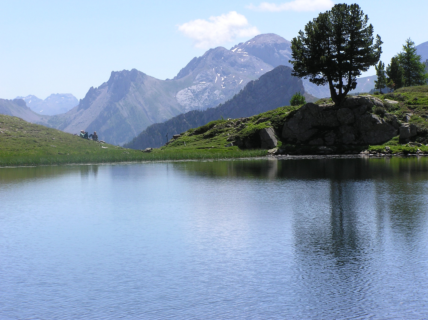 Lac bleu (quatro)