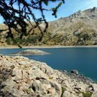 Lac d'Allos dans le Parc national du Mercantour (Alpes de Haute-Provence)