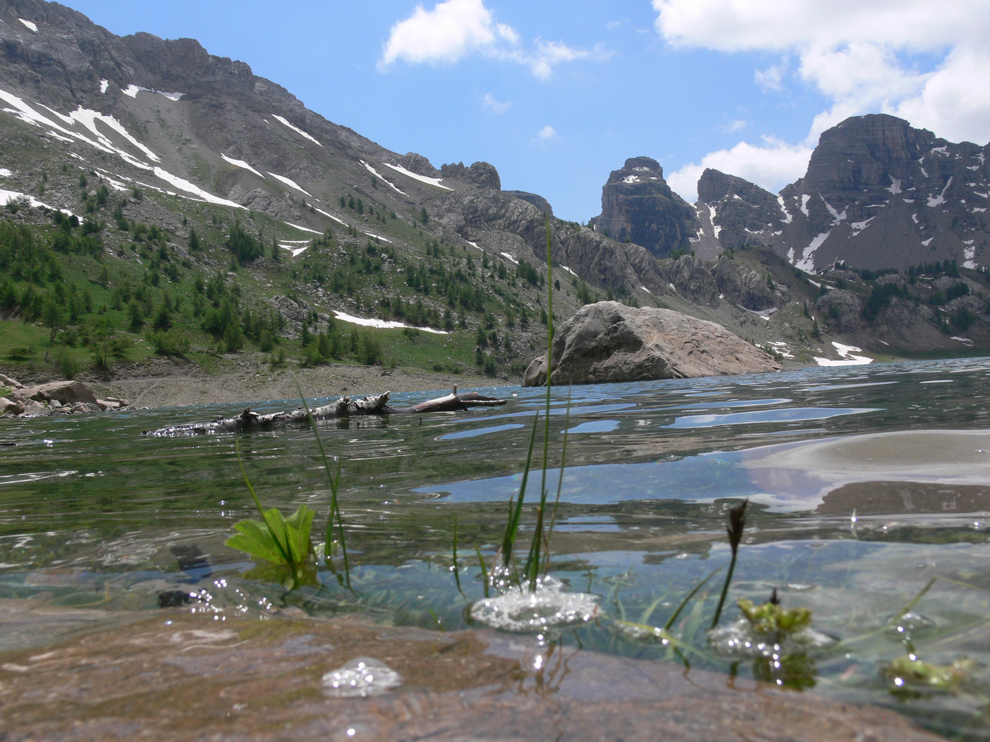 Lac d'ALLOS parc du Mercantour