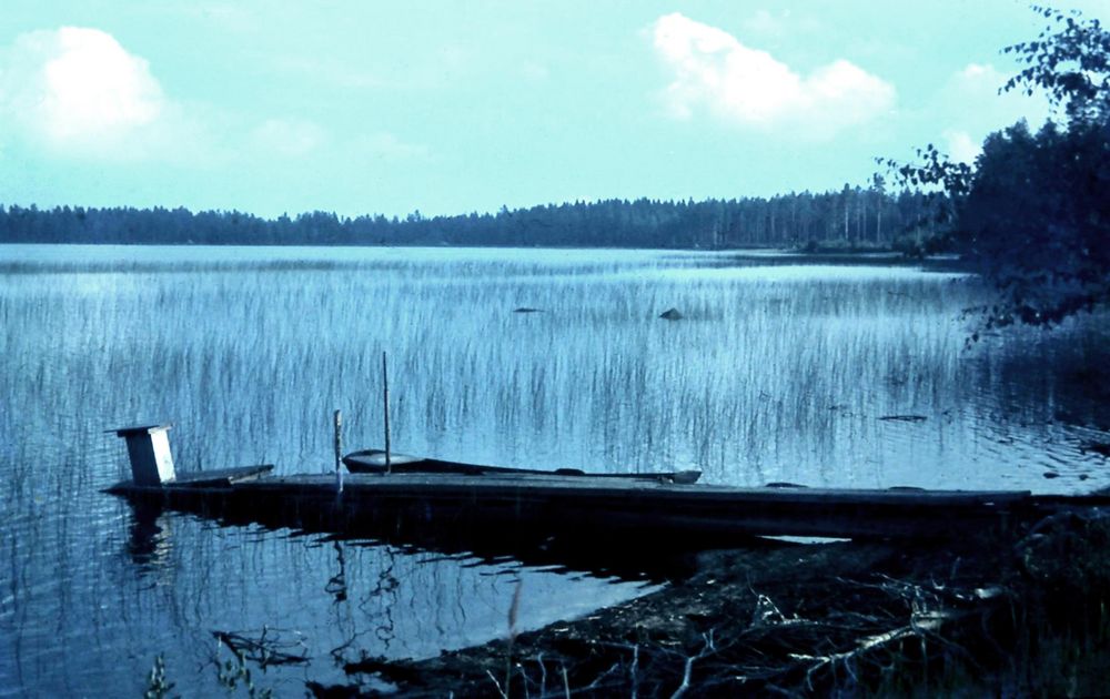 Lac dans le Jämtland