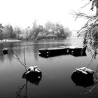 Lac Daumesnil sous la neige - FABRICE FRANQUEZA