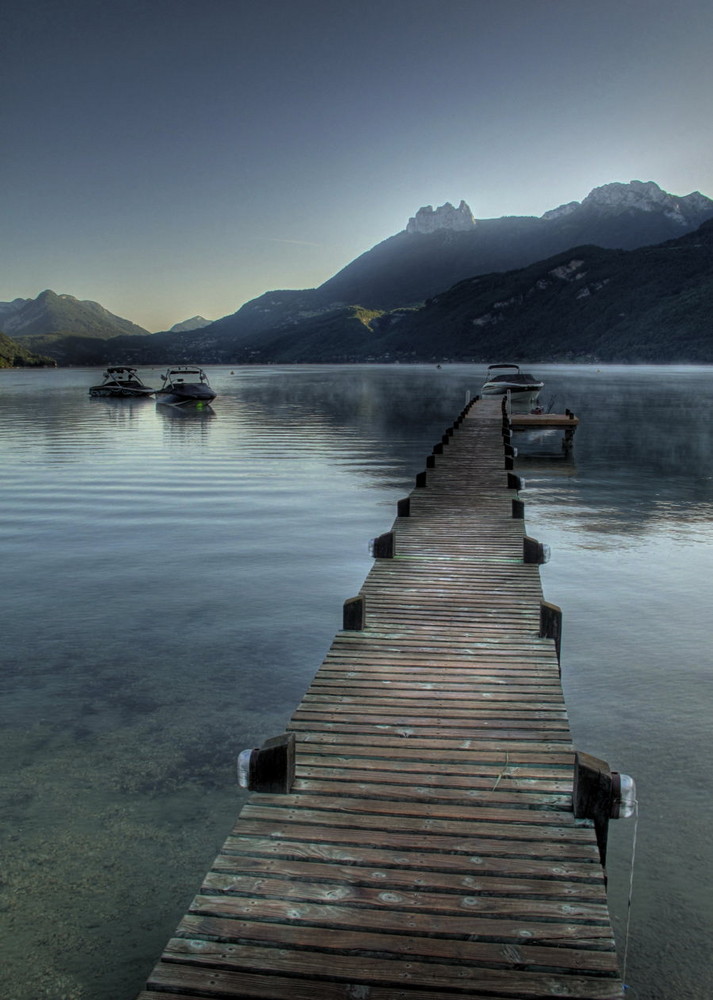 Lac de Annecy  / Savoyer Alpen / Frankreich