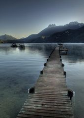 Lac de Annecy  / Savoyer Alpen / Frankreich