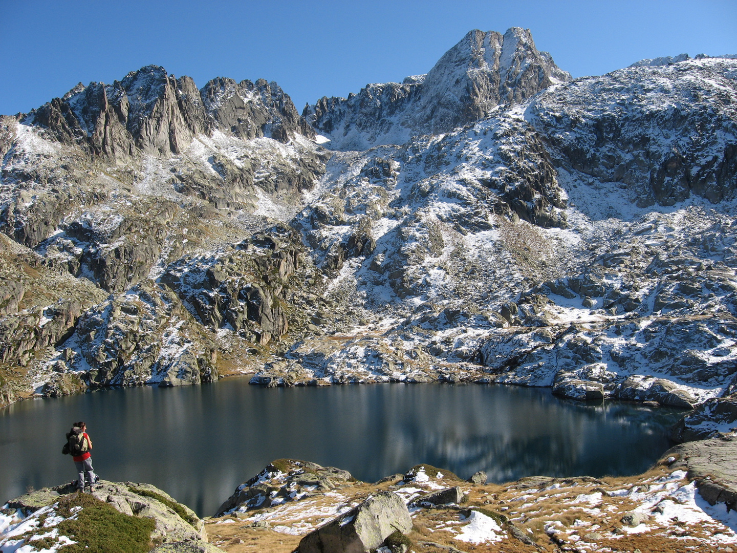 Lac de la Mourelle (versant de la glère ) et Néouvielle