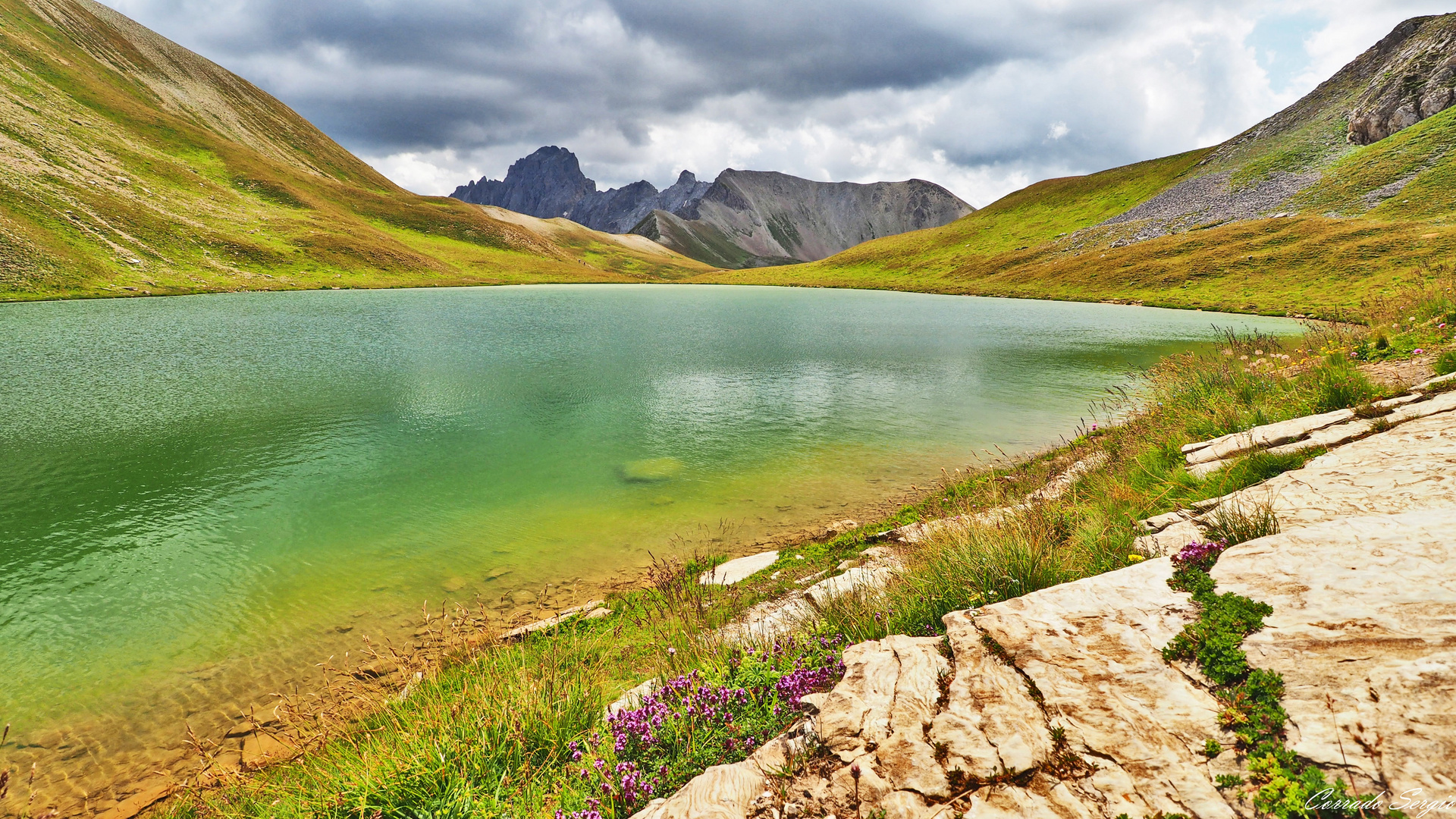 Lac de la Reculaye 2503 m.