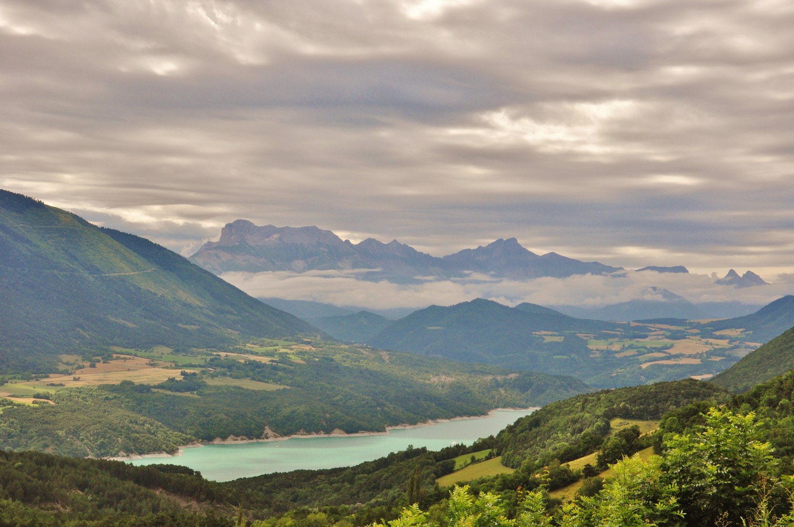 Lac de Monteynard " Isère"