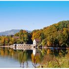 Lac de Montsalvens Charmey Fribourg Schweiz