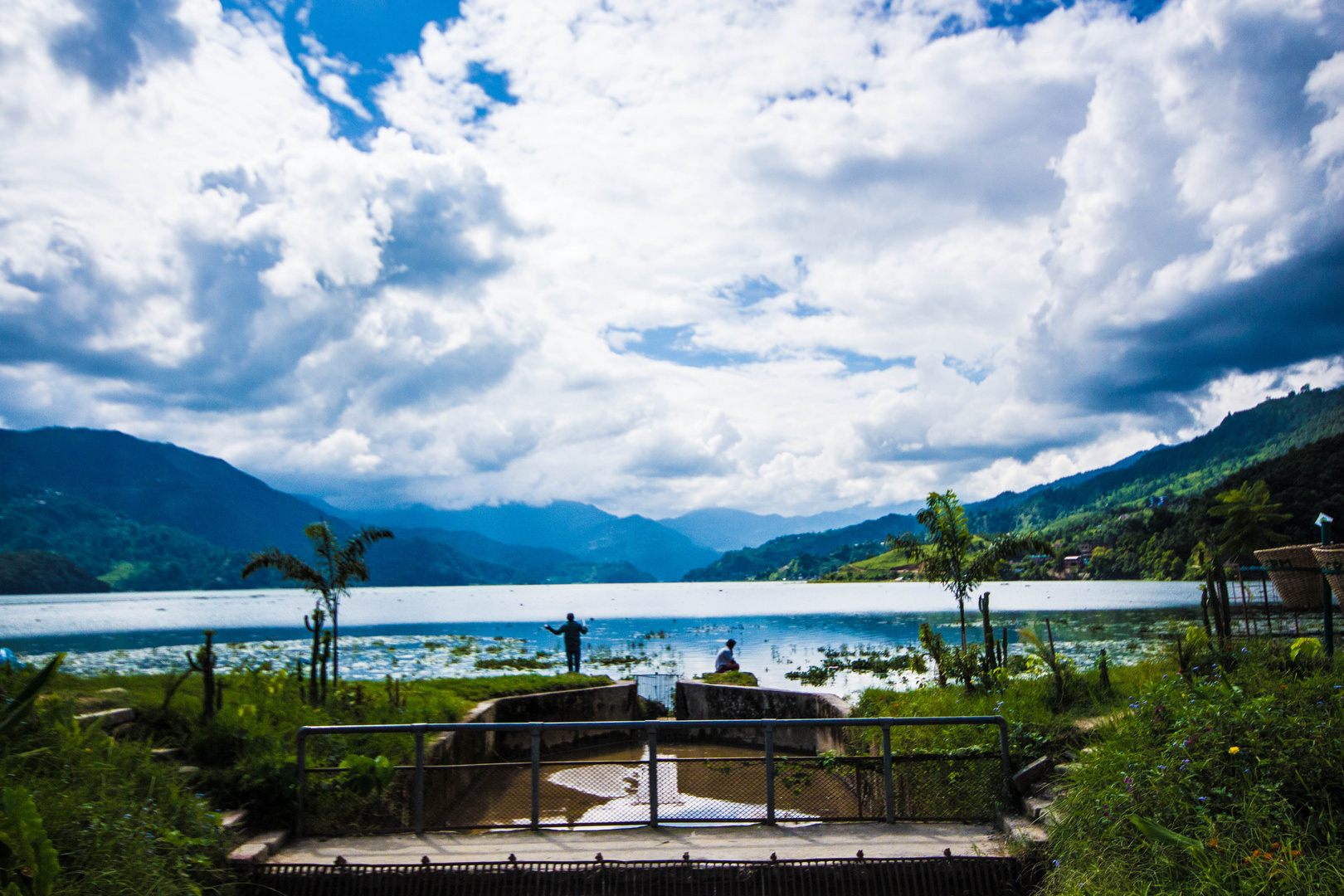 Lac de Pokhara