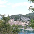 Lac de Sainte Croix; Blick auf Bauduen