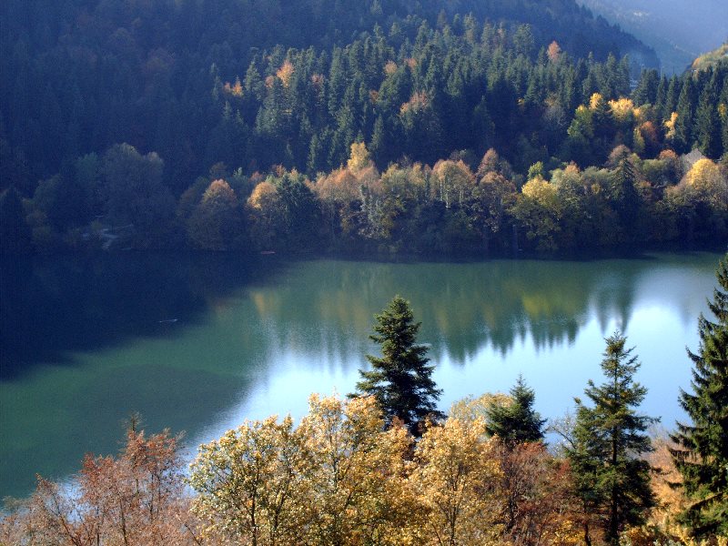 Lac de Sylans im Jura