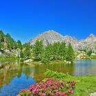 Lac de Trécolpas. MERCANTOUR 