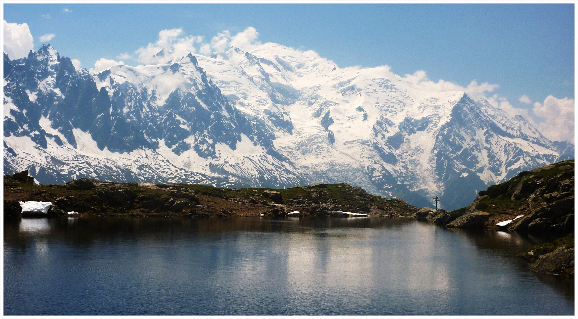 Lac des Chésery (au-dessus de Chamonix)