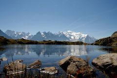 Lac des Cheserys près de Chamonix