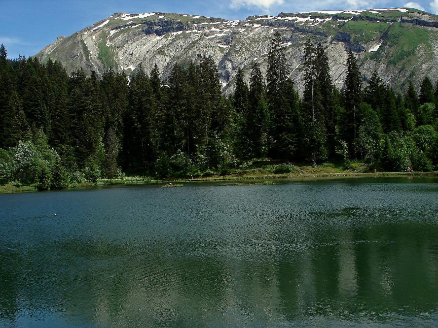 Lac des MINES D'OR (au-dessus de Morzine en hte-savoie)