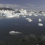 Lac d'icebergs