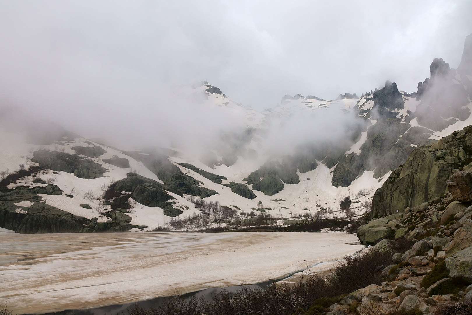 Lac du Melu am 09. Mai 2018