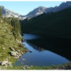 Lac du Milieu 2245m.