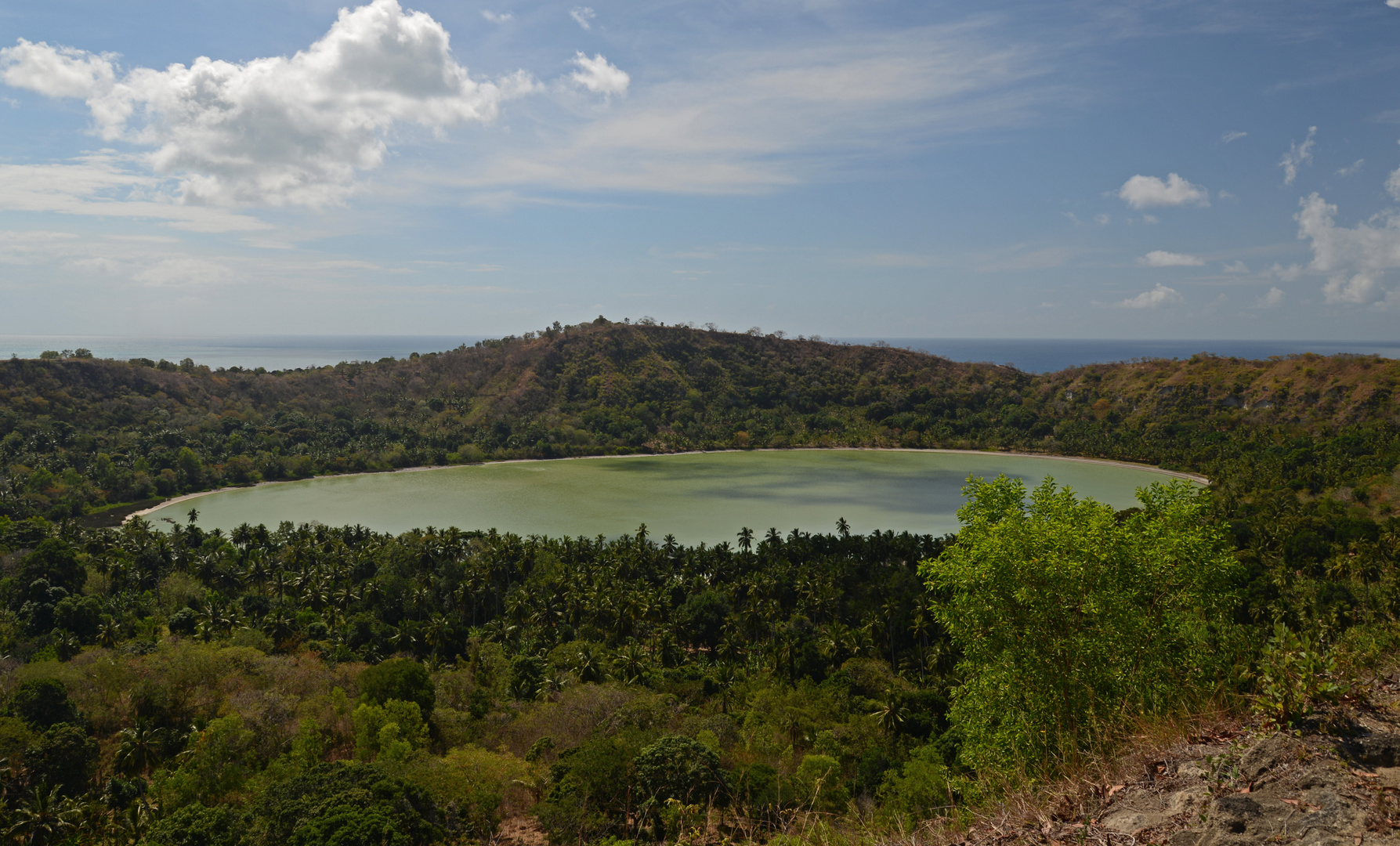 Lac Dziani - Der Vulkansee von Mayotte