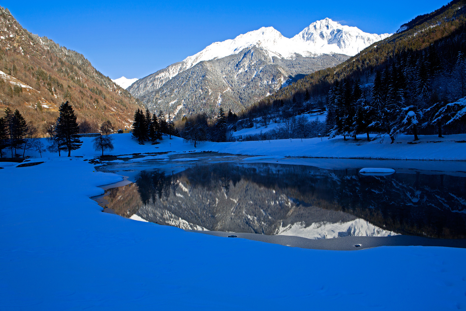 Lac en mode fraicheur ....