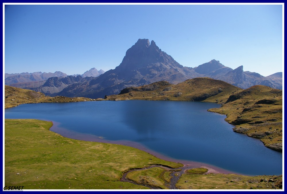 lac gentau et pic d'ossau