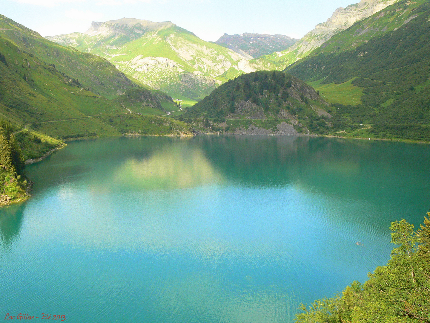 Lac Gittaz-Parc national de la Vanoise-2013