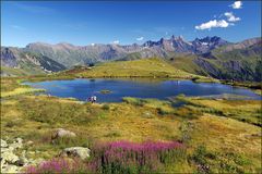 lac  Guichard et aiguilles d arves ....