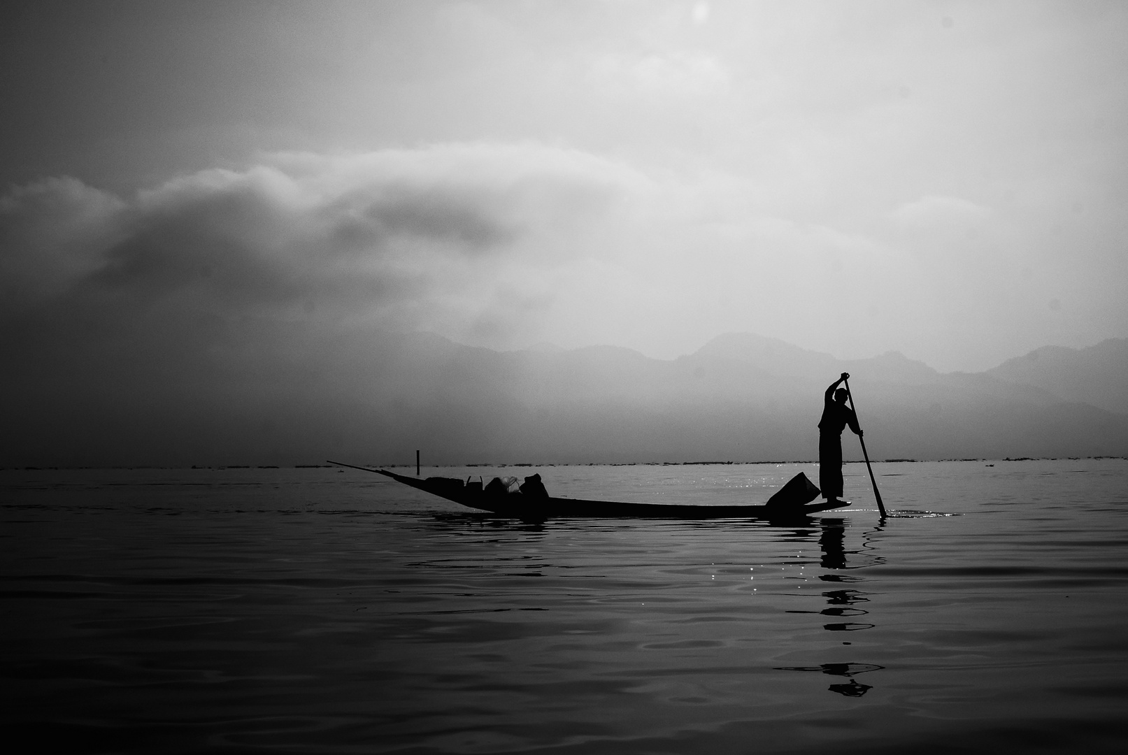 Lac Inle pecheur