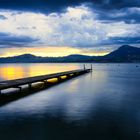 Lac Leman, Abendstimmung gestern