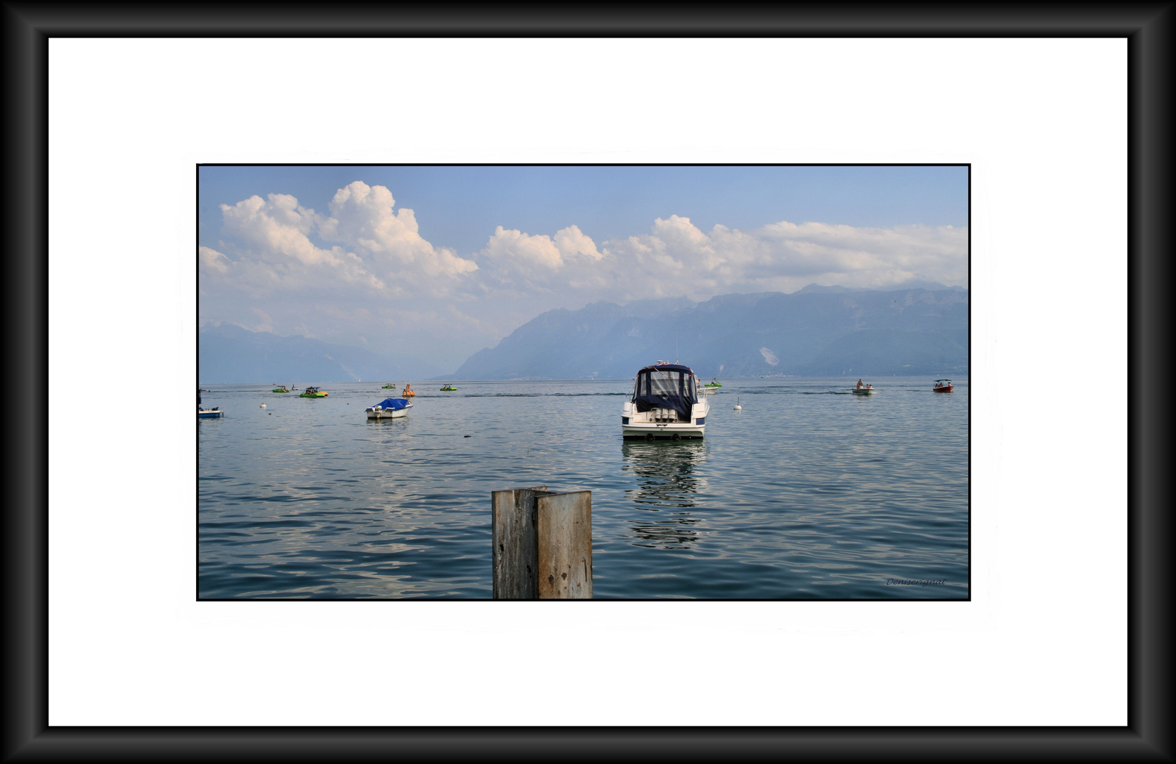 lac Léman en aout