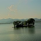 Lac - Mae Prachan Dam en fin de journée...