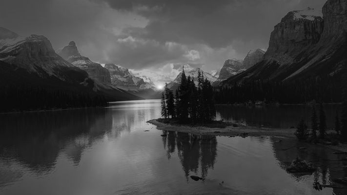Lac Maligne, Alberta, Canada