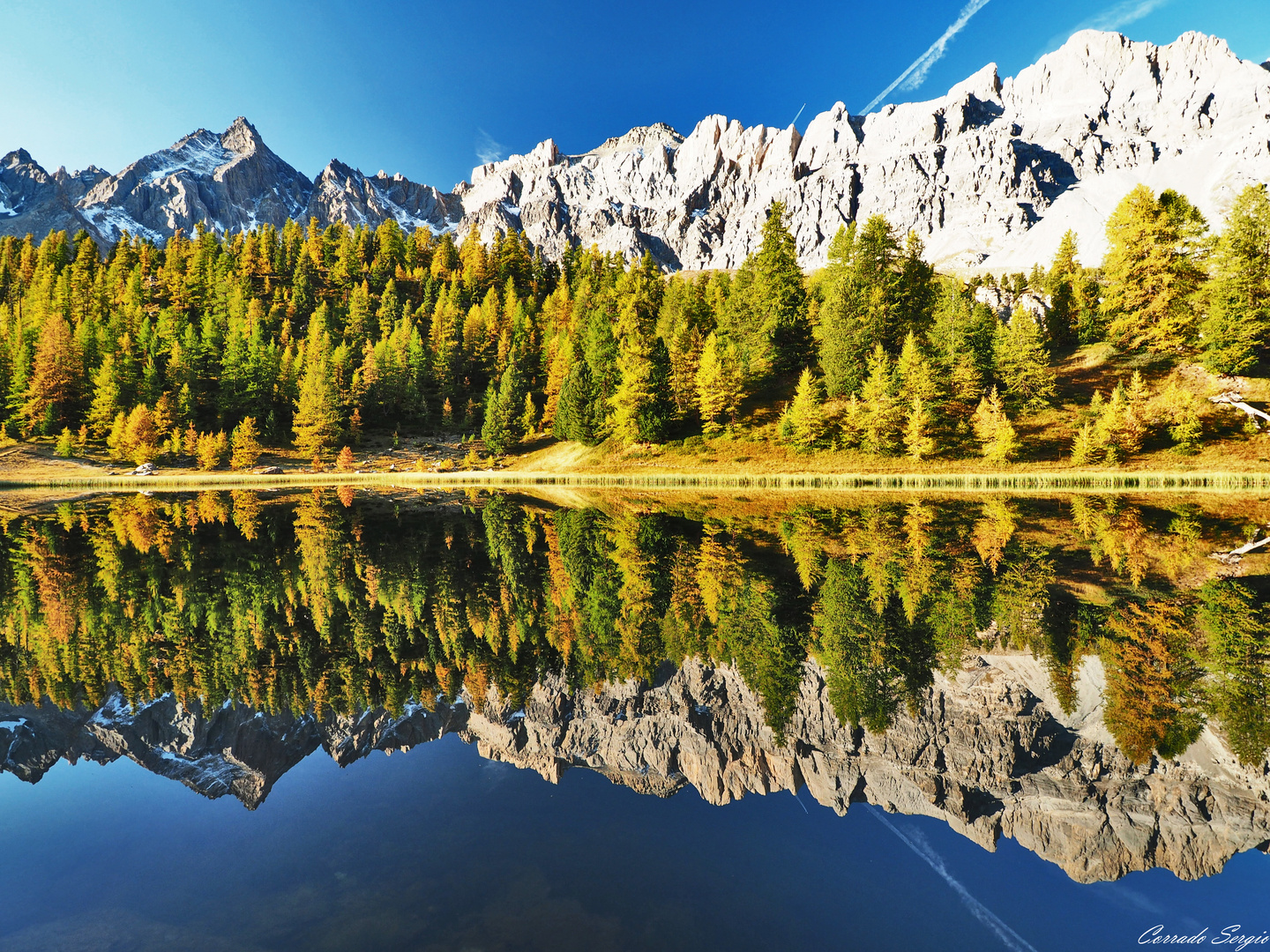 Lac Miroir 2214 m.