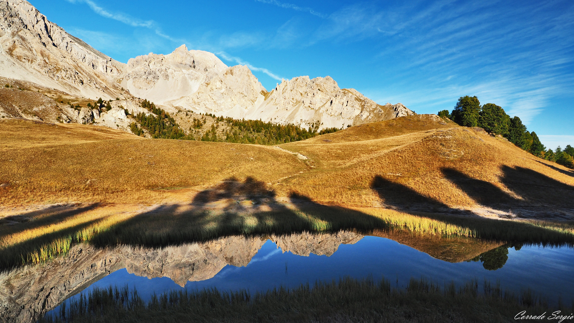 Lac Miroir 2214 m.