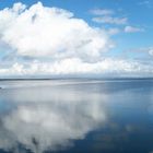 lac mirroir, connemara, irlande