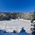 lac noir en hiver