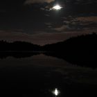 Lac Pink Parc de la gatineau nuit