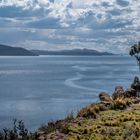 Lac Titicaca..... la Bolivie c'est en face